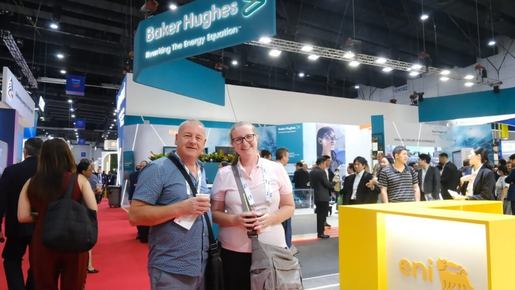 Bill and Becca at GasTech Bangkok 2026